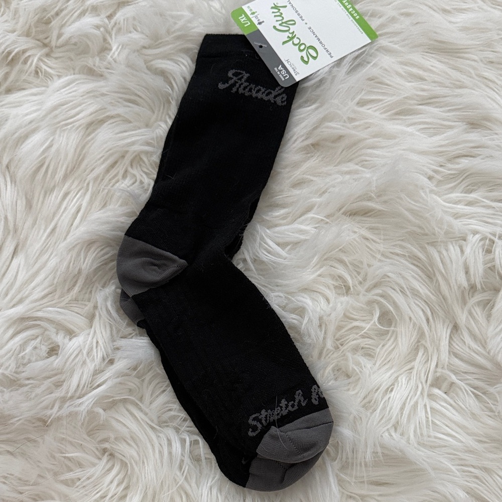 Black and Gray Men's Casual Socks